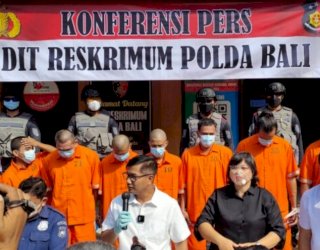 Ditreskrimum Polda Bali Ungkap 5 Kasus Pencurian Dan Perampasan