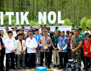 Gelar Bakti Kesehatan di Titik 0 IKN, Kapolri Gelorakan Visi Indonesia Emas 2045