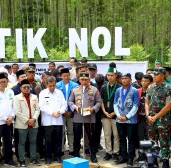 Gelar Bakti Kesehatan di Titik 0 IKN, Kapolri Gelorakan Visi Indonesia Emas 2045