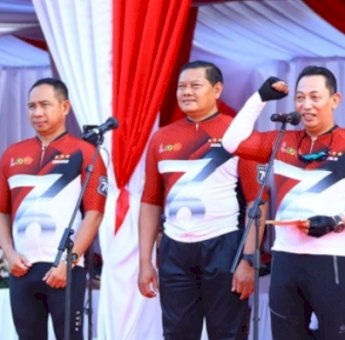 Lewat Fun Bike, Kapolri: Sinergitas Kunci Amankan Seluruh Agenda Bangsa