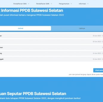 PPDB Sulsel Dimulai Hari Ini, Berikut Jadwalnya
