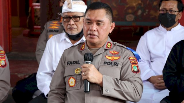 Kapolda Metro Jaya Irjen Pol Fadil Imran, saat virtual zoom dalam rangka baksos dan bansos serentak di Jakarta Barat, Senin (20/06/2022). (Istimewa)