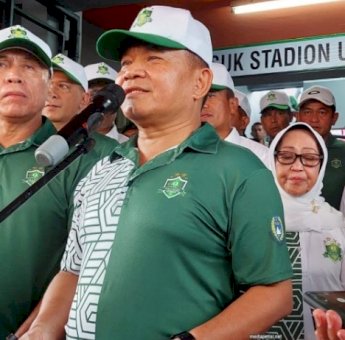 KASAD Resmi Buka Liga Santri PSSI 2022 di Stadion Merdeka Jombang