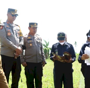 Kawal Eksekusi Lahan Sengketa, Kapolres Soppeng ke Anggota: Lakukan Pengamanan yang Humanis