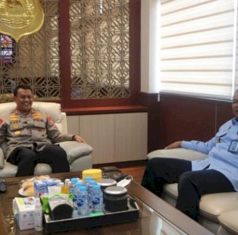 Pererat Sinergitas, Kapolda Banten Terima Kunjungan Kakanwilkumham Banten