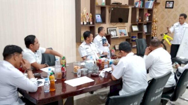 Rapat persiapan festival Sandeq Race Sulbar. (Ist)