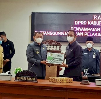 DPRD Paser Bakal Bahas Laporan Pertanggungjawaban APBD 2021 Melalui Banmus