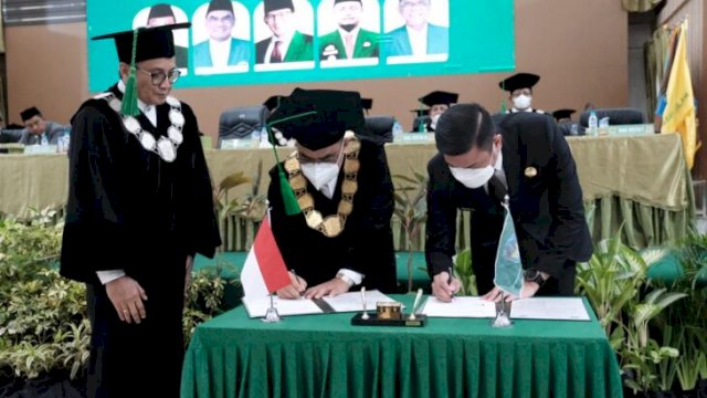 Program Beasiswa September Abad Siap Dilanjutkan, Pemkab Gowa Teken Kerjasama Dengan UMI