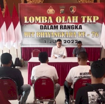 Polres Klungkung Bali Adakan Lomba Olah Tempat Kejadian Perkara