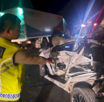 Kecelakaan Akibat Supir Mengantuk di Tol Merak-Tangerang, Pengemudi Luka Berat