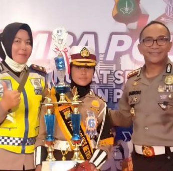 Satlantas Polres Metro Jakbar Ramaikan Lomba Pocil Raih Beragam Juara