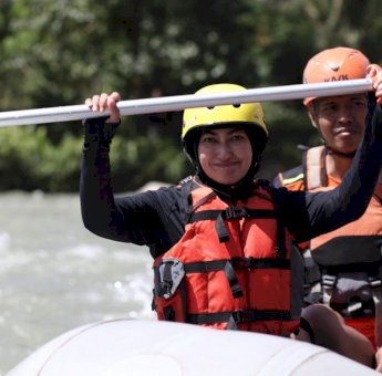 Indah Putri Indriani Usul Kejurnas Arung Jeram 2023 di Luwu Utara