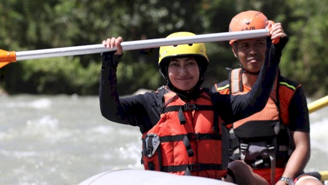 Indah Putri Indriani Usul Kejurnas Arung Jeram 2023 di Luwu Utara
