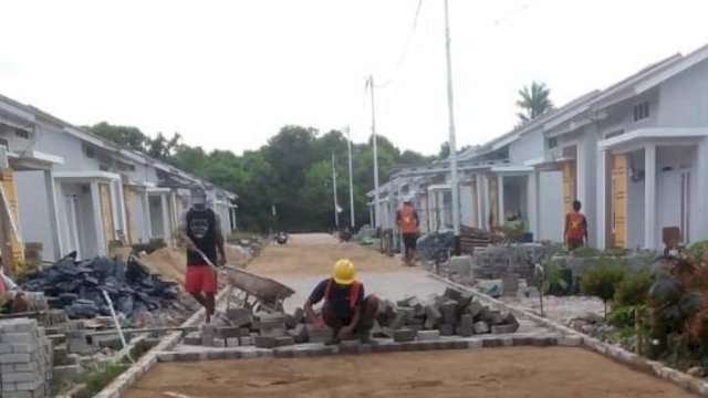Salah satu unit perumahan di Kalimantan Barat yang bersubsidi dengan lingkungan dan kwalitas yang tertata baik. (Istimewa)