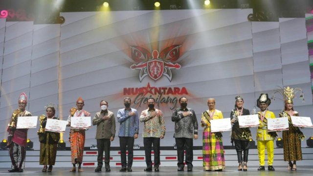 Rangkaian HUT Bhayangkara ke-76 dimeriahkan juga dengan Gelar Festival Nusantara Gemilang di Ciputra Artpreneur, Selasa (28/06/2022). (Istimewa)