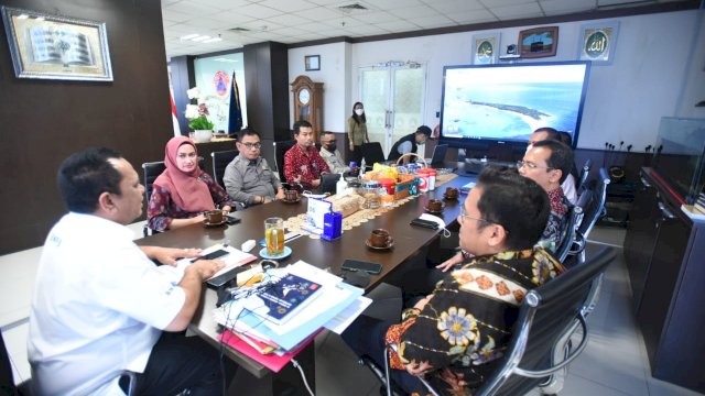 Bupati Luwu Utara Indah Putri Indriani, saat mengikuti Rekonstruksi dan Aplikator Rumah Banua Tadulako (Rumbako), di Kantor Pusat BNPB. (Istimewa)