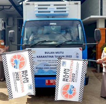 Bulan Mutu Karantina 2022, SKIPM Merauke Beri Edukasi dan Bagikan 500 Produk Olahan Ikan kepada Masyarakat OAP