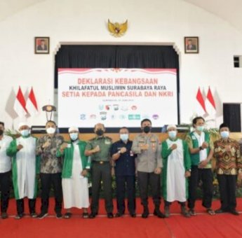 Organisasi Khilafatul Muslimin Surabaya Raya Deklarasi Setia pada Pancasila dan NKRI