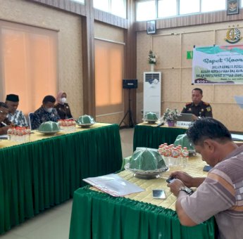 Deteksi Dini Ajaran Sesat di Sinjai, Kejari Gelar Rakor Tim Pakem