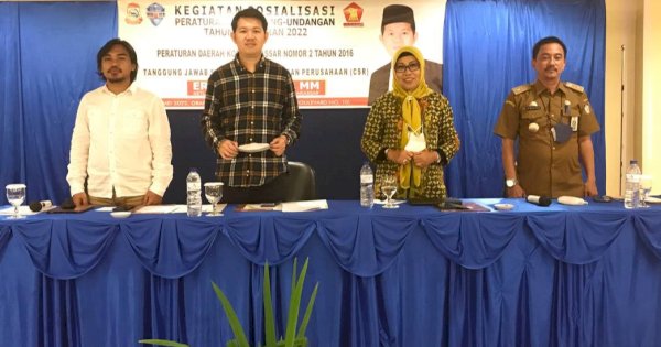 Demi Optimalkan Realisasi Dana CSR Perusahaan, Eric Horas Sosialisasikan Perda TSLP