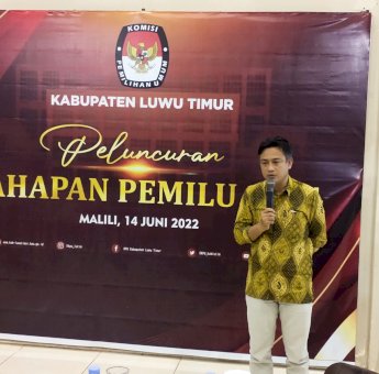 KPU RI Resmi Luncurkan Tahapan Pemilu, Ketua KPU Luwu Timur: Pemilu 2024 Siap Dilaksanakan