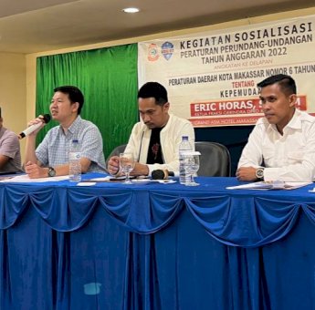 Sosialisasi Perda Kepemudaan, Eric Horas Ajak Anak Muda Lebih Kreatif dan Produktif