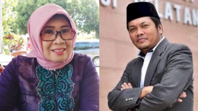 Anggota DPRD Sulsel Fadriati AS dan Irfan AB. (Istimewa)