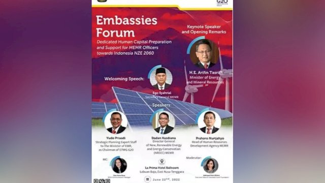 Kejar Net Zero Emission, ESDM Gelar Forum Kerja Sama Pengembangan SDM dengan 11 Negara. (Istimewa)