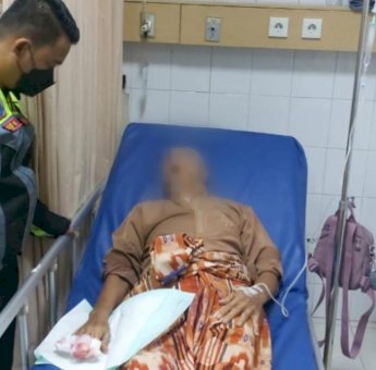 Dua Pemotor di Serang Kota Terlibat Kecelakaan, Korban Alami Patah Jari