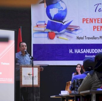 Hasanuddin Leo Minta Dinas Pendidikan Makassar Perbaiki Sistem Penerimaan Peserta Didik Baru