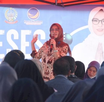 Warga Tamalate Keluhkan Masalah Banjir ke Legislator Sulsel Andi Rachmatika Dewi