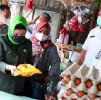 Minyak Goreng Langka, DPRD Makassar Lakukan Sidak di Pasar Tradisional
