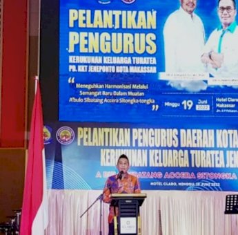 Di Pelantikan Pengurus KKT Makassar, Rudianto Lallo Sebut Jeneponto Banyak Lahirkan Tokoh