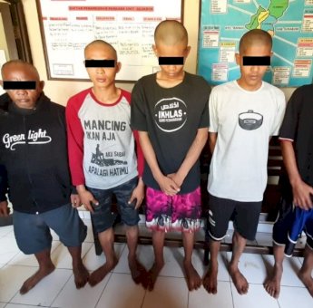 Polres Lebak Ungkap 5 Pelaku Pencurian Hewan Ternak