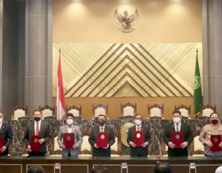 BSSN Bersama 10 Kementerian dan Lembaga Kolaborasi Perkuat Sistem Peradilan Pidana Terpadu