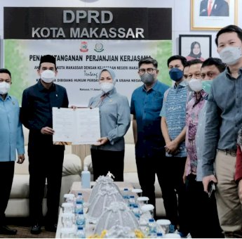 Perkuat Pendampingan, DPRD Makassar dan Kejari Teken MoU di Bidang Hukum PTUN