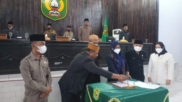 Paripurna Penetapan Fraksi DPRD Palopo, PPP dan PKS Keluar Dari Nasdem Gabung ke Golkar