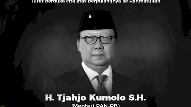 Tjahjo Kumolo Wafat, Wali Kota Parepare Sampaikan Duka Cita