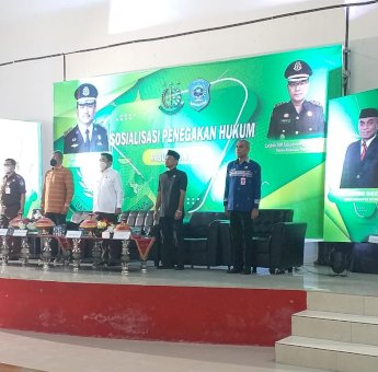 Hadiri Sosialisasi Penegakan Hukum, Pj Bupati Buteng Komitmen Pererat Sinergitas dengan Kejati Sultra