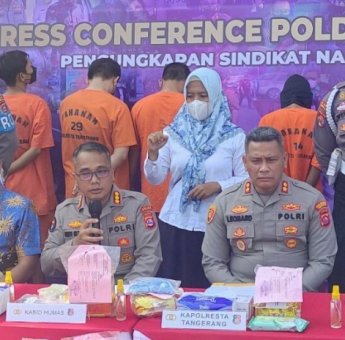 Polda Banten Amankan 43 Kg Sabu Dari Jaringan Internasional