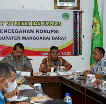 Cegah Korupsi di Kota Pariwisata Super Prioritas, Pemkab Manggarai Barat dan KPK Gelar Rakor di Labuan Bajo