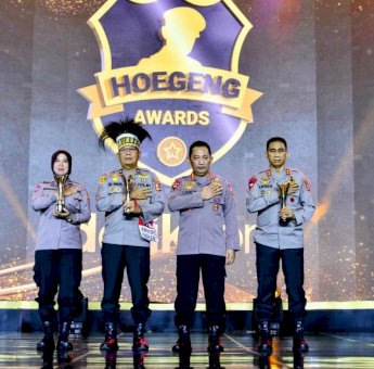 Hoegeng Awards, Kapolri Akan Selalu Buka Ruang Kritik Agar Polri Terus Lakukan Perbaikan
