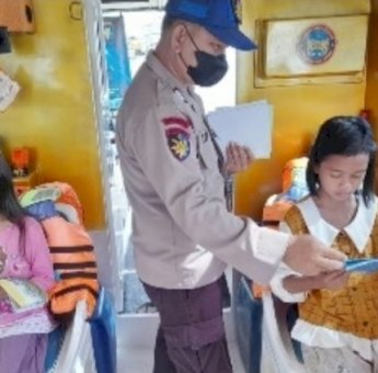 Kapal Melek Huruf Menjadi Favorit Anak Mengisi Masa Liburan Sekolah di Kotim