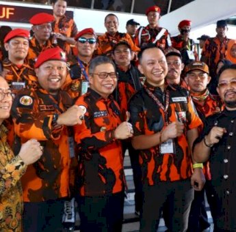 Taufan Pawe Apresiasi Diza Rasyid Ali Kembali Terpilih Ketua MPW Pemuda Pancasila Sulsel