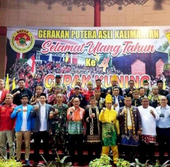 Di HUT ke-4 Gepak Kuning Kaltim, Suriansyah Nyatakan Komitmen Dukung IKN