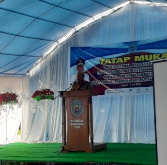 Kades Lasori Paparkan Keunggulan Desanya di Hadapan Tim Penilai Lomdeskel Sultra