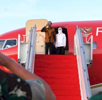 Bertolak ke Semarang, Presiden dan Ibu Iriana akan Hadiri Upacara Hari Bhayangkara Ke-76