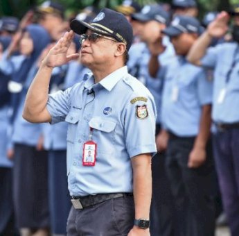 Di Hadapan Pegawai PDAM Makassar, Beni Iskandar Ingatkan Pentingnya Bersyukur