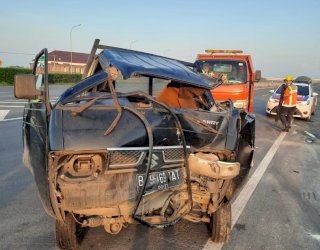 Kecelakaan di Tol Tangerang-Merak, Korban Meninggal di Tempat
