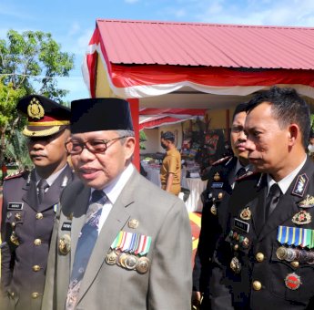 Hadiri Upacara HUT Bhayangkara ke-76, TP Harap Kemitraan Polres-Pemkot Makin Solid Tingkatkan Kesejahteraan Masyarakat